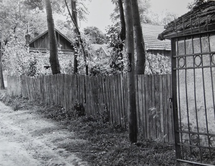 Wyjazd z parku chroberskiego