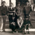 01.05.1982r., uczestnicy biegu  sztafetowego ze Złotej do Chrobrza