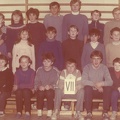Klasa VII, rok szkolny 1987/1988. 