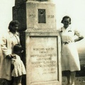 Obelisk Józefa Piłsudskiego na Zamczysku w Chrobrzu.