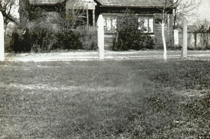 Lata 60 -te, dom Wiązaniów w Niegosławicach.