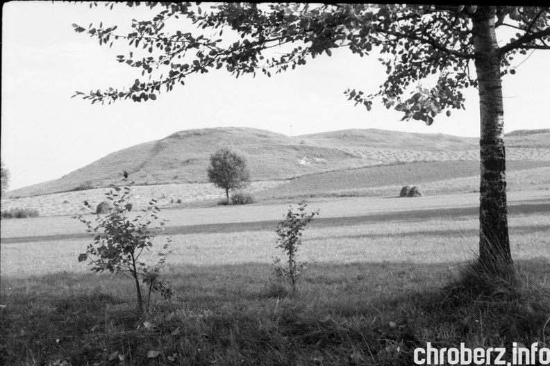 Okolice Winiar od strony Zagości. Lata 1953 - 54.