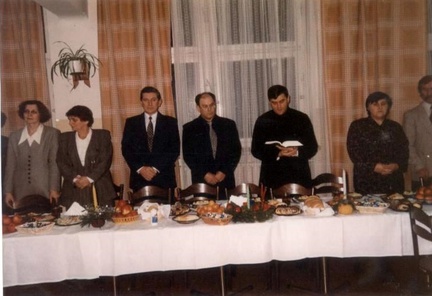 1997- Wigilia w internacie ZSR Chroberz